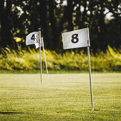 golf course in the southern part of Sweden