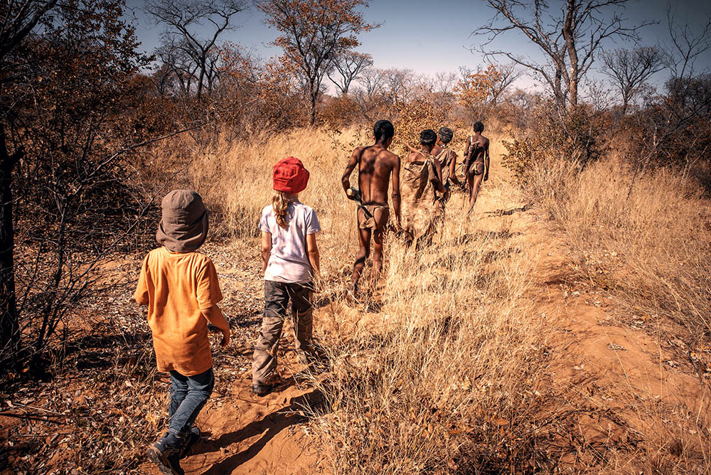 Walking with the San Bushmen (in Namibia)