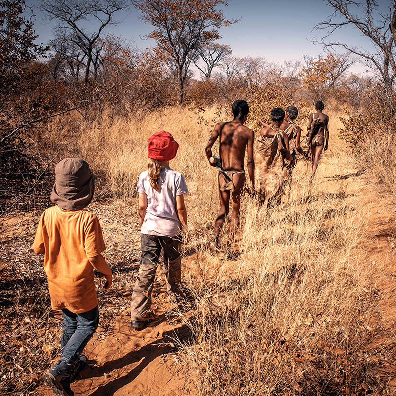 Walking with the San Bushmen