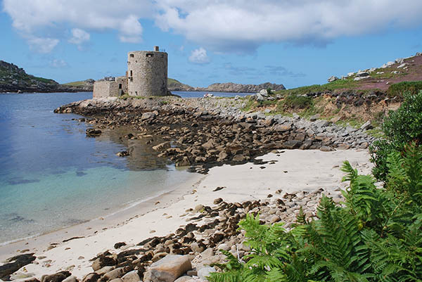 Cromwell's Castle on Tresco in the Isles of Scilly