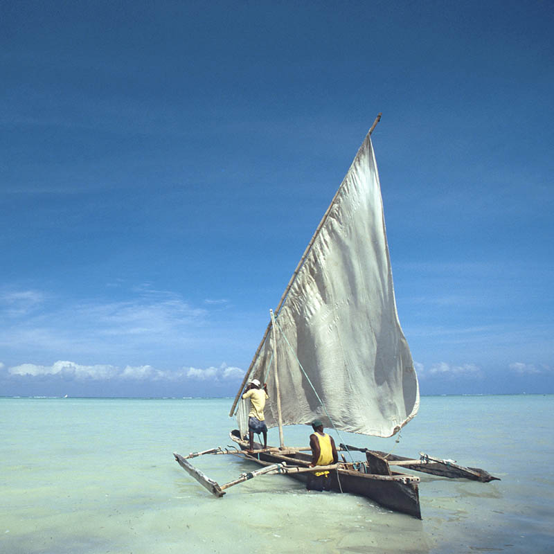 Sailing Dhow, Kenya