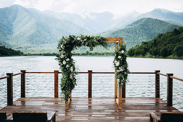 Wedding Arch in New Zealand