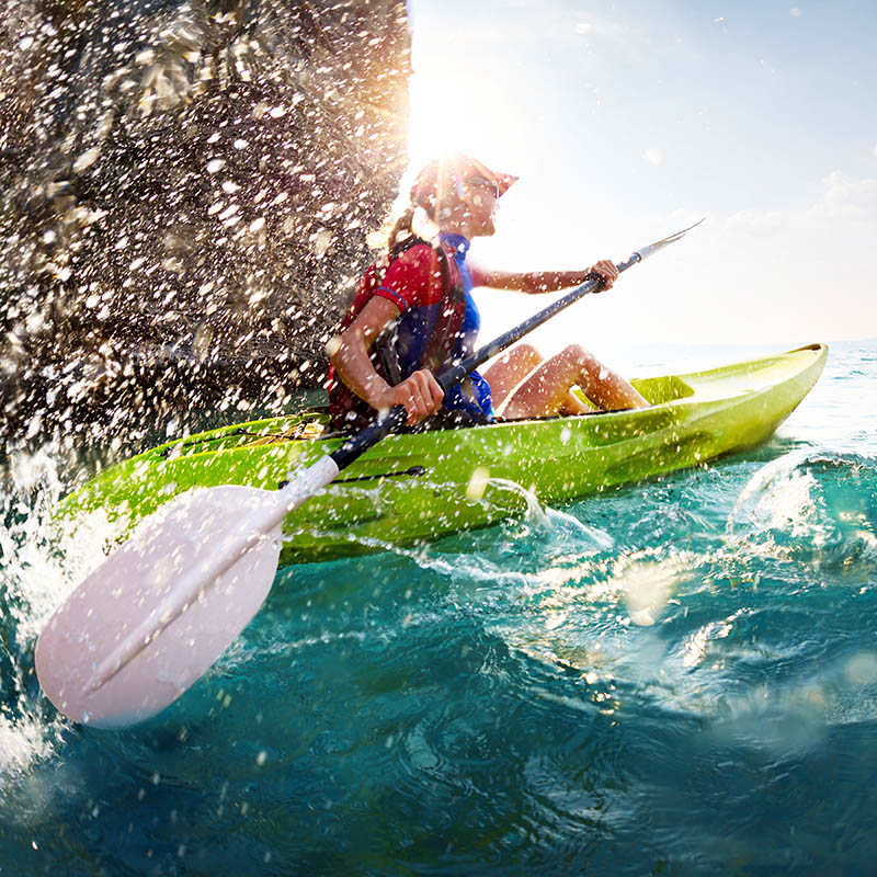 Kayaking, Mauritius