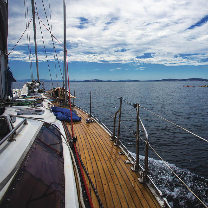 Sailing, River Derwent, Tasmania