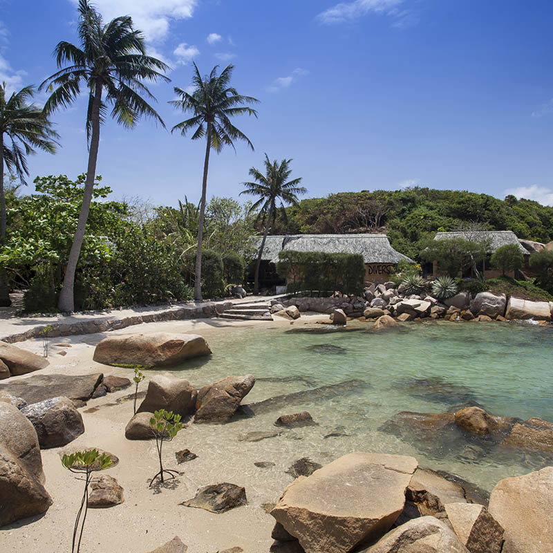 Island of Hong Ong, Whale island, Bay of Nha Trang