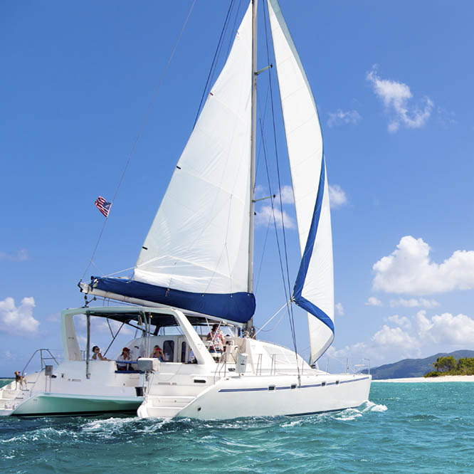 Sailing in the British Virgin Islands