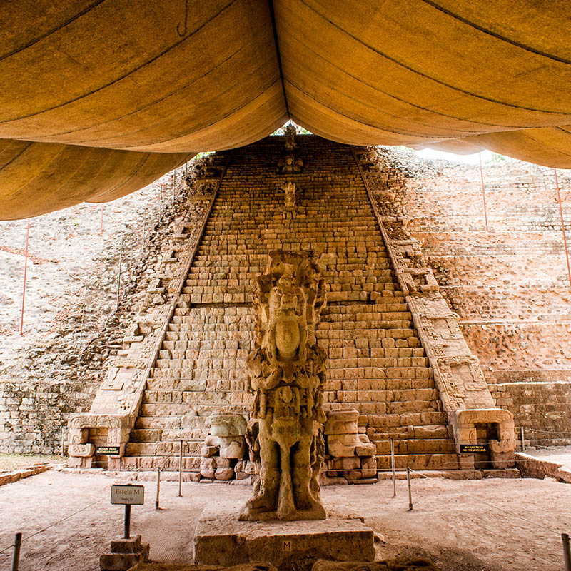 Mayan ruins at Copan, Honduras