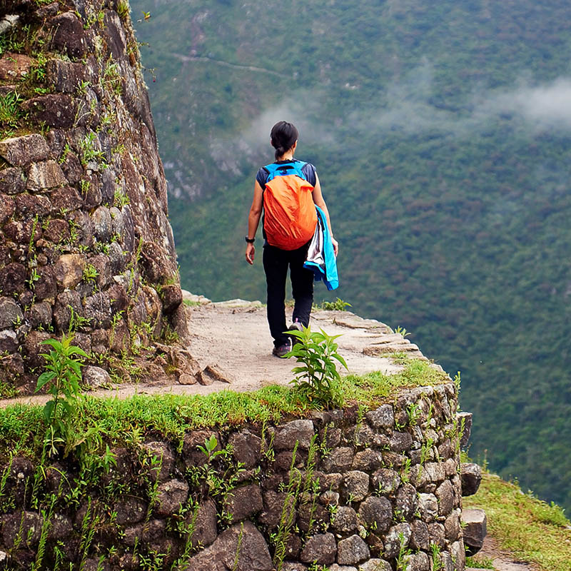 Trekking to Machu Picchu