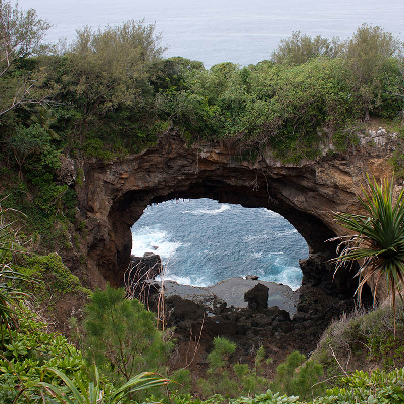 Hufangalupe Arch on Tongatapu Island, Tonga