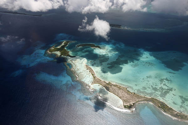 Venezuela's Los Roques islands from the air