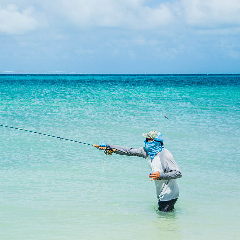 Fly fishing in Venezuela's Los Roques Islands