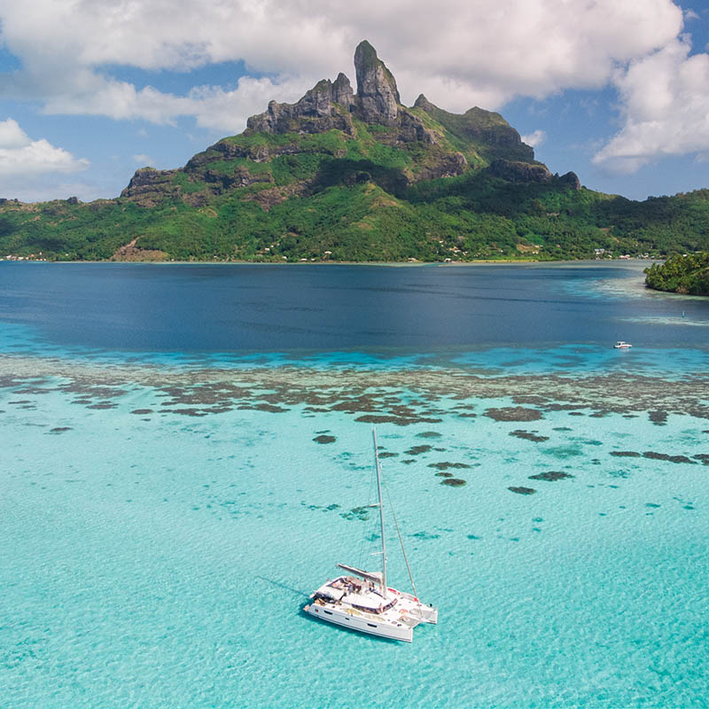 Sailing in French Polynesia