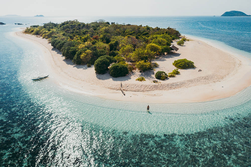 Pamalican Island in the Philippines