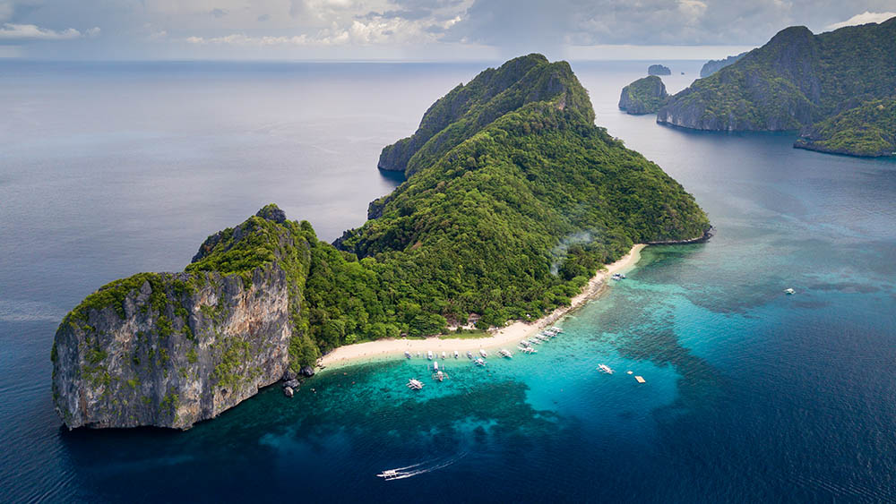 Dilumacad Island in El Nido, Palawan, Philippines