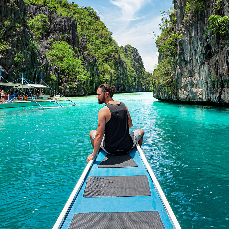 Sailing in El Nido, Palawan, Philippines