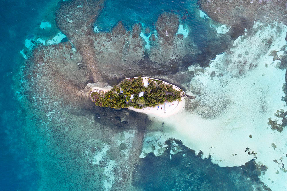 Ranguana Caye in Belize