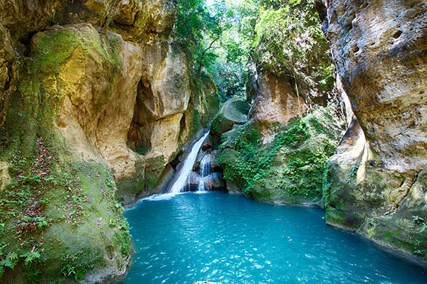 Waterfall in Haiti