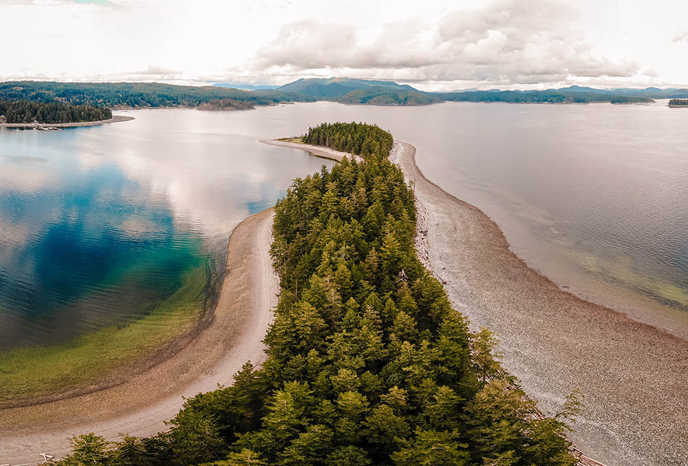 Rebecca Spit park Quadra island Canada