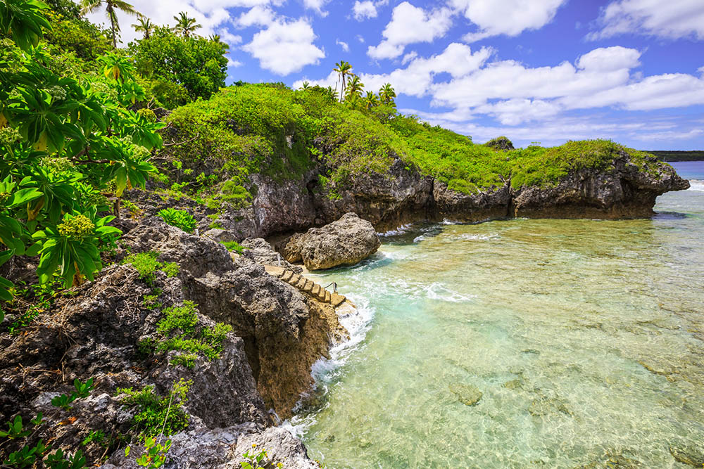 Hala Tahi Houme sea track, Alofi, Niue