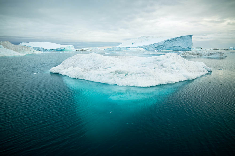 Arctic Icebergs in Ilulissat, Greenland