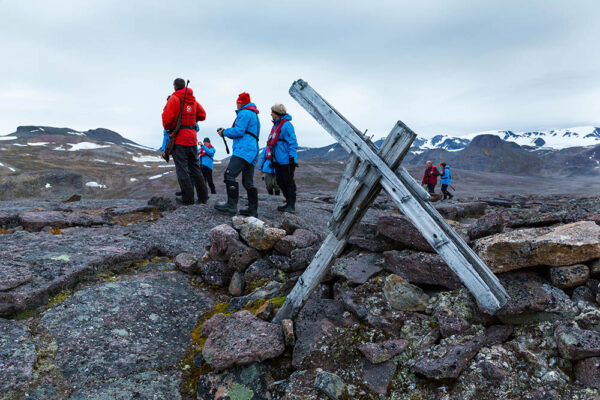 Guided hiking trip in Svalbard, Norway